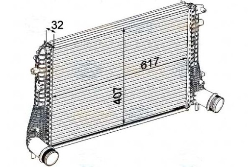 BRH-8ML 376 - ИНТЕРКУЛЕР BEHR HELLA 1K0145803AF 1K0145803AS 1K0