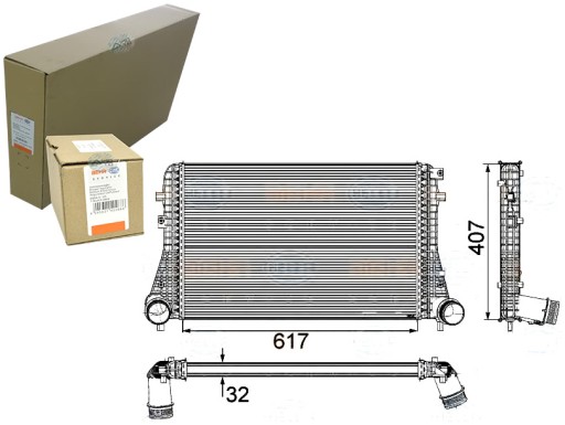 BRH8ML 376 - ИНТЕРКУЛЕР BEHR HELLA 3C0145805AN 3C0145805AM 3C0