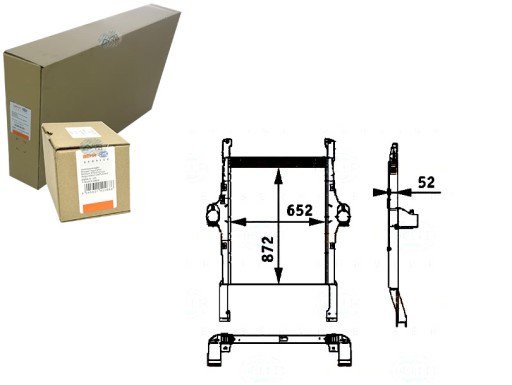 8ML 376 - ІНТЕРКУЛЕР BEHR HELLA 41214448 407001N LKIV067 LK