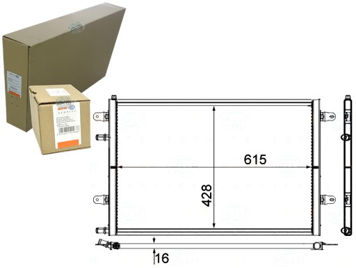 8MK 376 - ИНТЕРКУЛЕР BEHR HELLA 4F0145804E 4F0145804K U7326