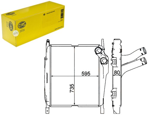 8ML 376 - ІНТЕРКУЛЕР ОХОЛОДЖЕННЯ НАДАРЮВАННЯ ПОВІТРЯ [HE