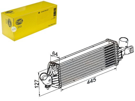 8ML 376 - ІНТЕРКУЛЕР ОХОЛОДЖЕННЯ НАДАРЮВАННЯ ПОВІТРЯ [HE