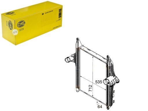 8ML 376 - ІНТЕРКУЛЕР ОХОЛОДЖЕННЯ НАДАРЮВАННЯ ПОВІТРЯ [HE