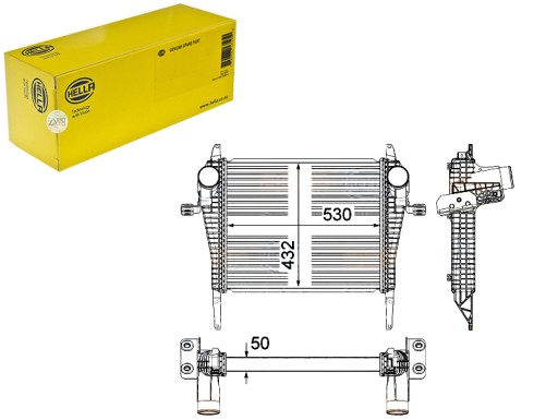 8ML 376 - ІНТЕРКУЛЕР ОХОЛОДЖЕННЯ НАДАРЮВАННЯ ПОВІТРЯ [HE