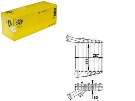 8ML 376 - HELLA ИНТЕРКУЛЕР 7P0145804A 7L6145804 95511064010