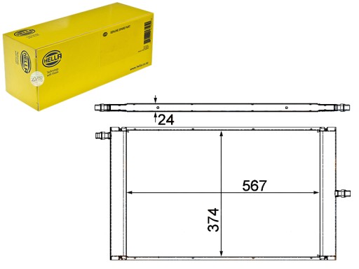 HEL8MK 376 - ИНТЕРКУЛЕР HELLA S8016001 376727511