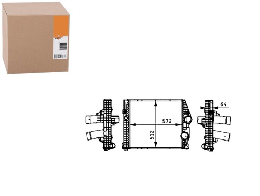 PRO/30211 - ИНТЕРКУЛЕР MERCEDES ATEGO ATEGO 2 OM900.911-OM924