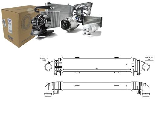 NISSENS 96598 INT - ИНТЕРКУЛЕР MERCEDES C (C204) C T-MODEL (S204) C (