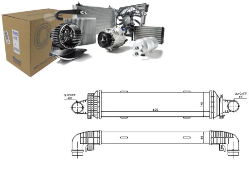 NISSENS 96534 INT - ІНТЕРКУЛЕР MERCEDES C (C204) C T-MODEL (S204) C (