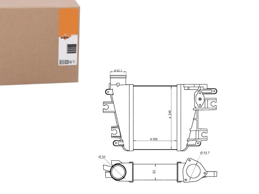 NRF30384(iMOTO) - ИНТЕРКУЛЕР NISSAN PATROL GR 3.0DTI 00- NRF