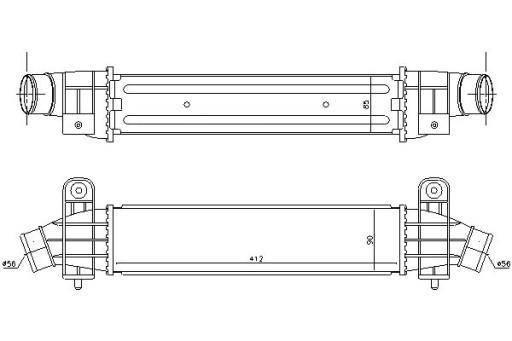 NIS-96702-ZS1 - ІНТЕРКУЛЕР NISSENS 1148896 1124704 1313503 1S7Q9L