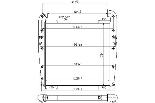 NIS-96960-ZS1 - ИНТЕРКУЛЕР NISSENS 1373717 1373517 1430718 140888