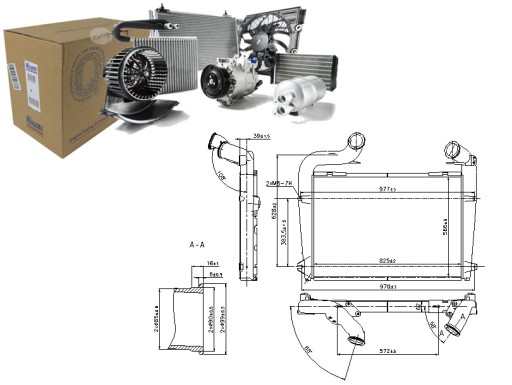 NIS97061/RS1 - ИНТЕРКУЛЕР NISSENS 1766618 1769998 1847233 277004