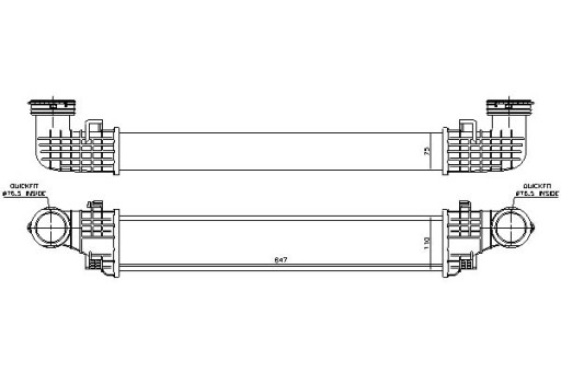NIS-96434-ZS1 - ИНТЕРКУЛЕР NISSENS 2115002602 A 2115003902
