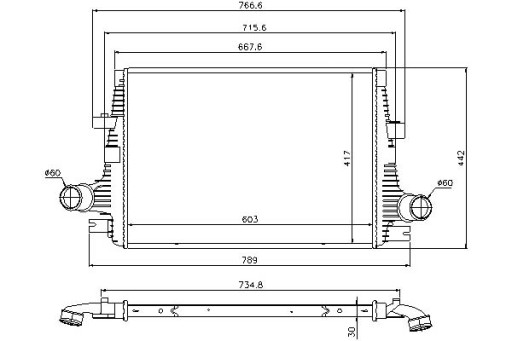 NIS-96644-ZS1 - ИНТЕРКУЛЕР NISSENS 60692222 50507299 709036 01700