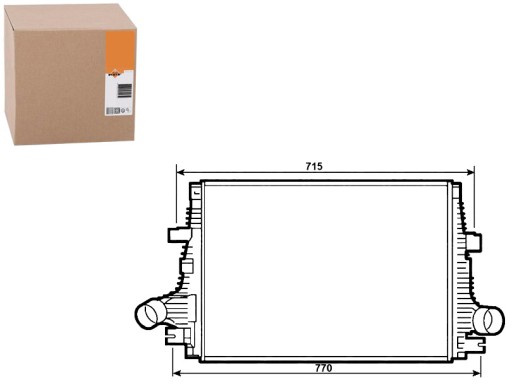 NRF30284/RS1 - ИНТЕРКУЛЕР NRF 017002N ALA4096 AL4096 7133110