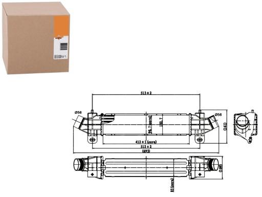 NRF30840/RS2 - ІНТЕРКУЛЕР NRF 1124704 1222890 1S7Q9L440AA 114889