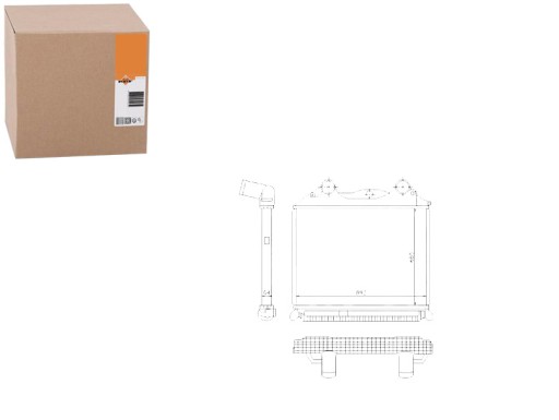 NRF30204/RS1 - ИНТЕРКУЛЕР NRF 267009N MN4056 7373007 8ML37672436