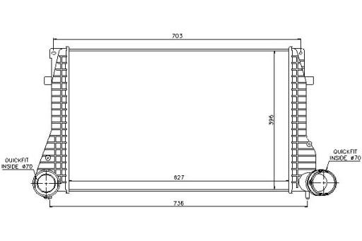 NIS96633/RS7 - ИНТЕРКУЛЕР SEAT LEON TOLEDO II VW BORA GOLF IV 1.