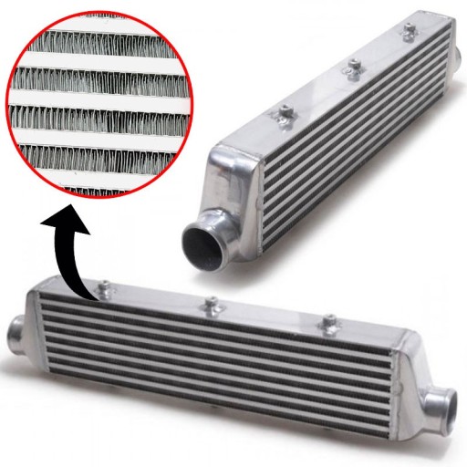 DSE-IC001-2.5 - СПОРТИВНИЙ ІНТЕРКУЛЕР AIR COOLER 550x140x65mm 63mm TUNING