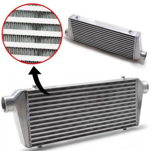 DSE-IC003-2.25 - СПОРТИВНИЙ ІНТЕРКУЛЕР AIR COOLER 550x230x65mm 57mm TUNING