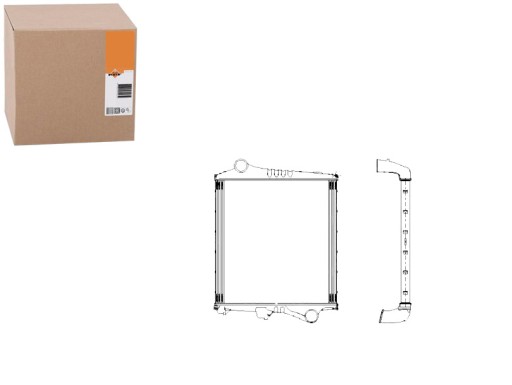 309304 - ІНТЕРКУЛЕР VOLVO FH FH 12 FH 16 NH 12 D12A380-D16