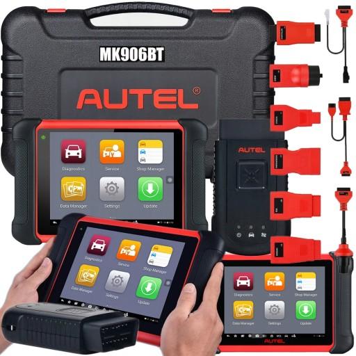 ИНТЕРФЕЙСНЫЙ КОМПЬЮТЕРНЫЙ ДИАГНОСТИЧЕСКИЙ ТЕСТЕР ДЛЯ МАСТЕРСКОЙ AUTEL MaxiCOM MK906BT