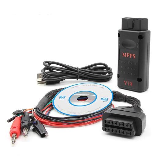 ІНТЕРФЕЙС MPPS v18 TRICORE PL ЧІП ТЮНІНГ EDC 15 16 IMMO/EGR/DPF ВИМК.