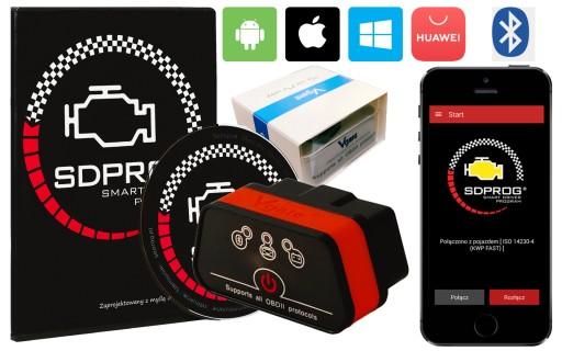 ПРОГРАМА ІНТЕРФЕЙСУ iCAR2 BT3.0 OBD2 ELM327 SDPROG