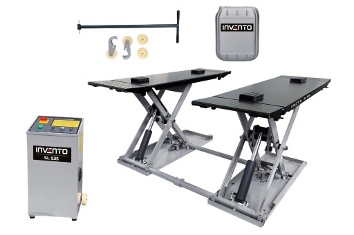 INVENTO SL S35 3.5T - Автомобільний ножичний підйомник для широких автомобілів