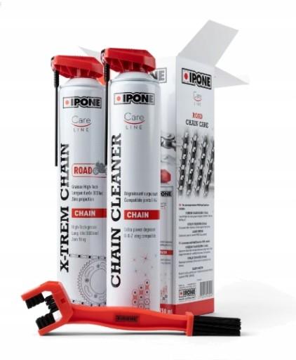 IPONE ДОРОЖНЫЙ НАБОР ДЛЯ ОБСЛУЖИВАНИЯ ЦЕПИ + ЩЕТКА