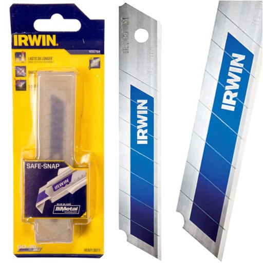 IRWIN 10507104 ЛЕЗО, ЗМІННІ ЛОМАННЯ ДЛЯ БІМЕТАЛЕВОГО НОЖА 18 мм (50 шт.)