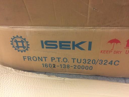 Передній привід ВОМ ISEKI в комплекті TU320 TU324C