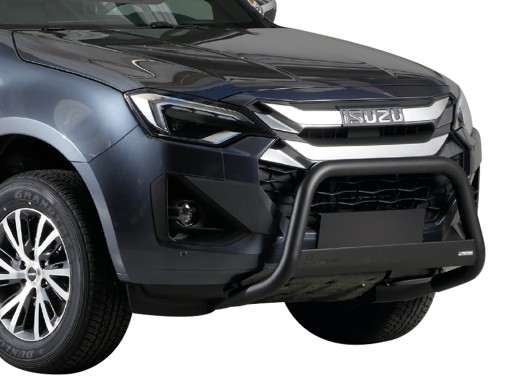 ISUZU D-MAX 2024+ ТРУБКИ, ОДОБРЕНИЕ ЕС, НЕРЖАВЕЮЩАЯ СТАЛЬ, СУПЕР ЧЕРНЫЙ