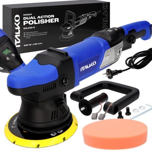 ITALKO ПОЛІРУВАЛЬНА МАШИНА ОРБІТАЛЬНА ПОЛІРУВАЛЬНА МАШИНА IDA150-2 ПОДВІЙНОЇ ДІЇ DA 21MM
