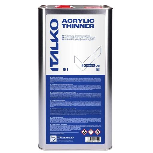 ITALKO Acrylic Thinner 5л Акриловий розчинник