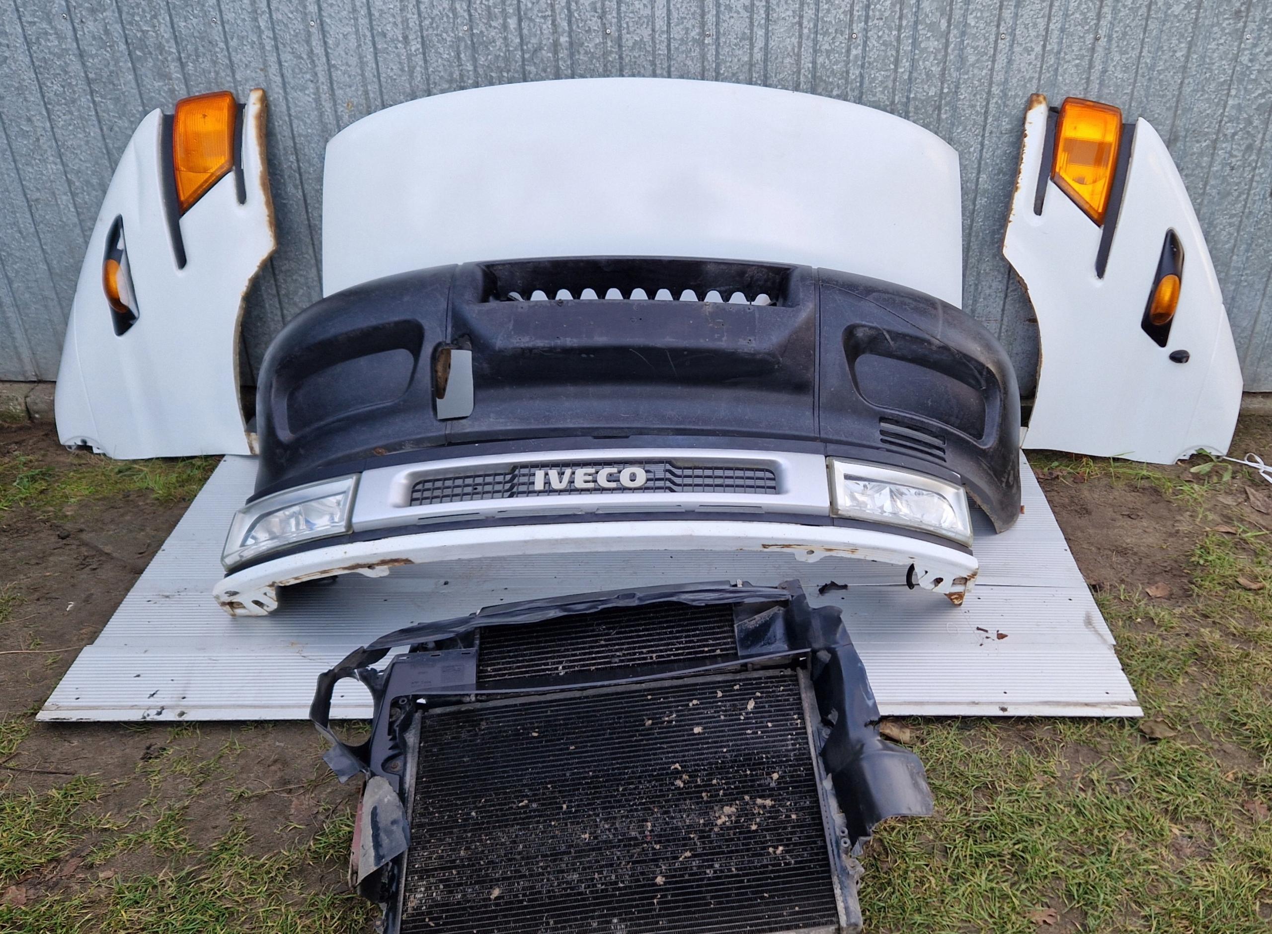 4 - IVECO DAILY 99-06 ПЕРЕДНЯЯ ПОЛНАЯ МАСКА ЛАМПЫ