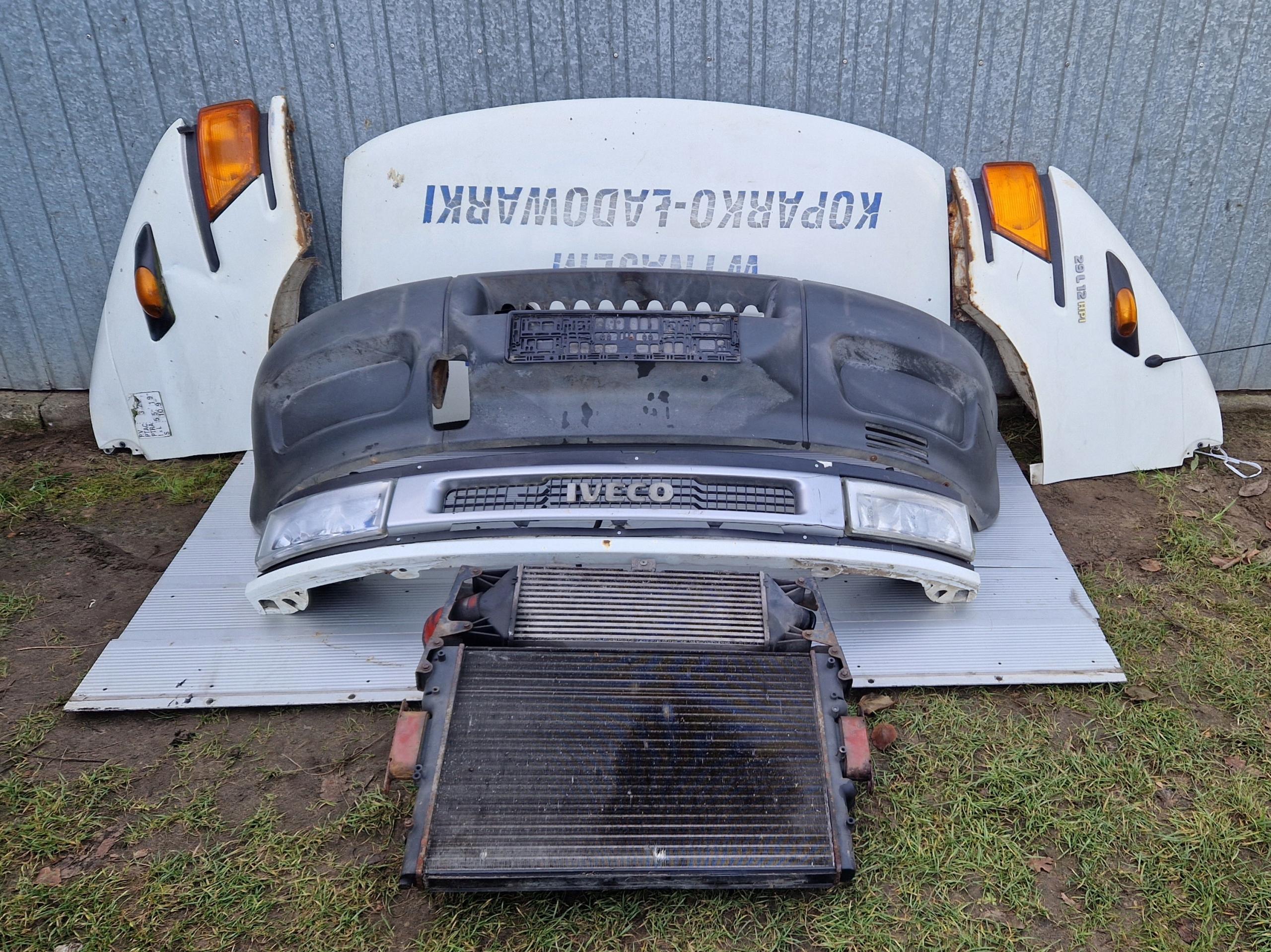 4 - IVECO DAILY 99-06 ПЕРЕДНЯЯ ПОЛНАЯ МАСКА ЛАМПЫ