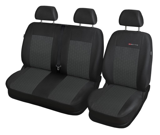 IVECO DAILY VI 2+1 ВІД 2014 ТИПОВІ АВТОМОБІЛЬНІ ЧОХЛИ ЗАДНИЙ ЗАДНИЙ СТОЛ