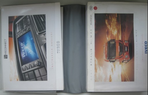 IVECO STRALIS HI-WAY Руководство пользователя на польском языке + Руководство IVECO NECT +CASE