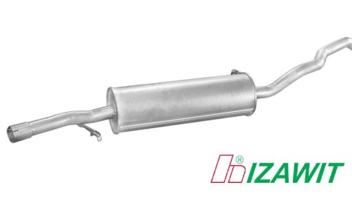 17.010A - IZAWIT 17.010 A ГЛУШНИК MONDEO 2.0, 2.2 TDCI 01-07 TL.Середовище