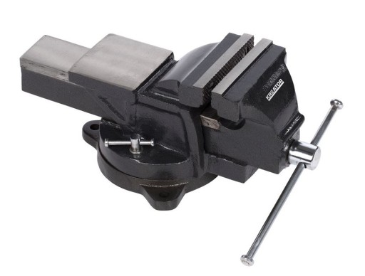 Слюсарні лещата 150 мм поворотний твердий майстер