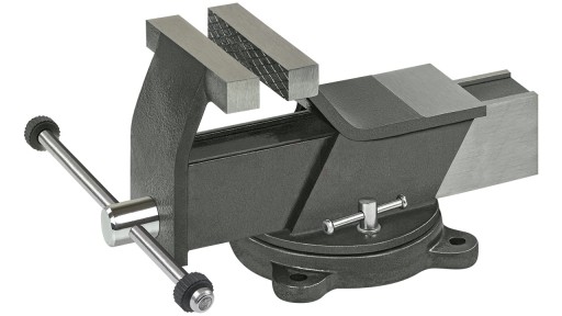 Слесарные тиски вращающиеся стальные наковальни125 мм