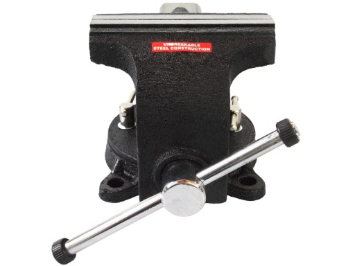 Тиски слесарные стальные поворотные 10 