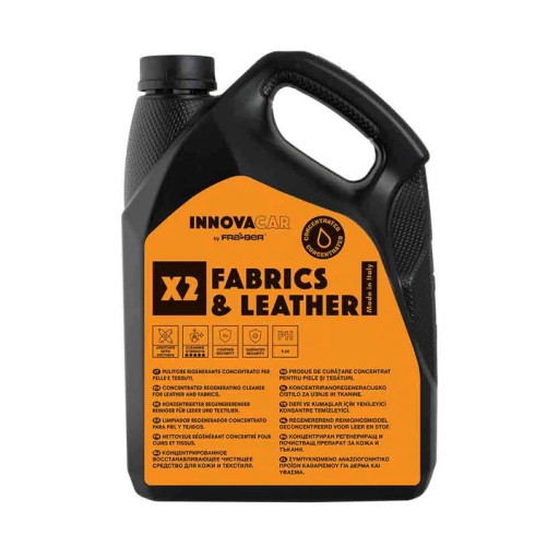 Innovacar X2 Fabrics & Leather Concentrate 4,54 л — чистящее средство для тапи