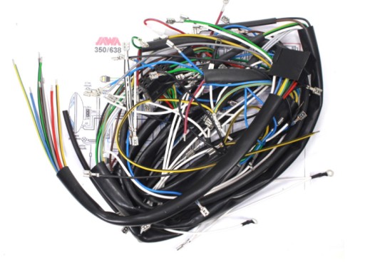 00533 - Электропроводка Jawa 350 TS 12V 638