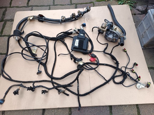 Lpgtech-4 130NL - Газова установка б/у 4-цил LPG TECH 4 + KME R2 TUR 6Z + BARRACUDA