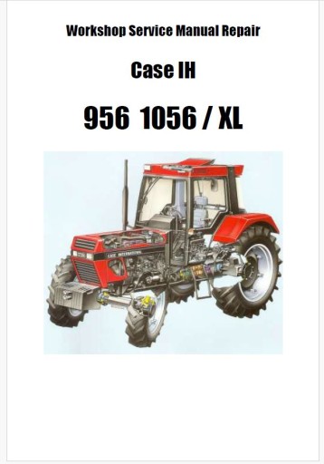 Руководство по ремонту трактор CASE IH 956 1056 / XL