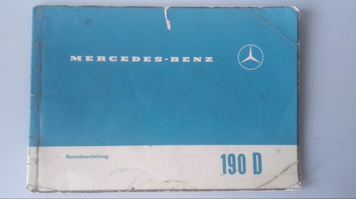 Руководство по эксплуатации Mercedes W110 190dc Самара Betriebsanleitung