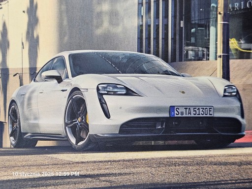 Руководство пользователя Porsche Taycan, PL